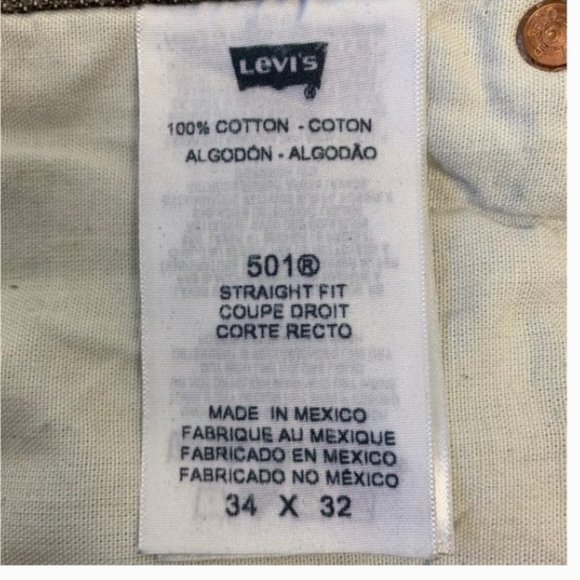 Vintage Men's 501XX Levi's High Rise Mom Jeans - Picture 3 of 9